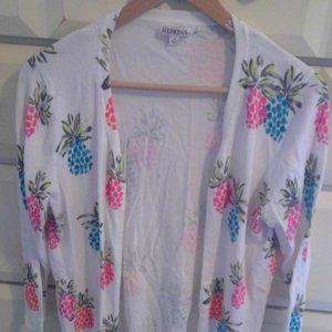 Pineapple cardigan